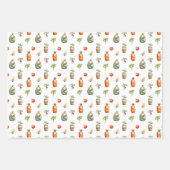 Lokal gezüchtetes Geschenkpapier Wrap Gingham Wrap Set (Vorderseite 2)