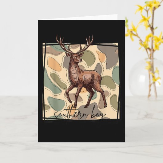 Lokal südlicher Junge Hirschjagd-Tarnung Outdoor-V Karte (Gelbe Blume)