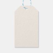 Lokale Babyparty  Geschenkanhänger (Rückseite)