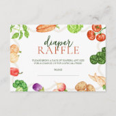 Lokale Bauer Markt Kinderduschtenwanne Begleitkarte (Vorderseite)