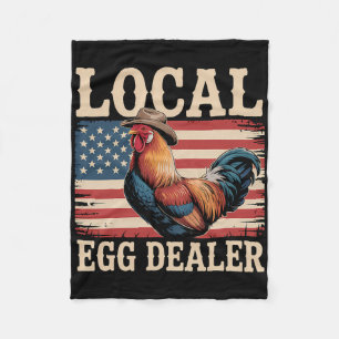 Lokale Eierhändler-Liste Farmer Lustiges Huhn Oste Fleecedecke