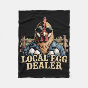 Lokale Eierhändler-Liste Ostern Lustiger Hühnerbau Fleecedecke