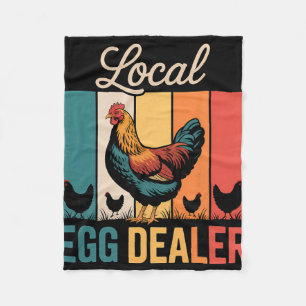 Lokale Eierhändler-Liste Ostern Lustiger Hühnerbau Fleecedecke