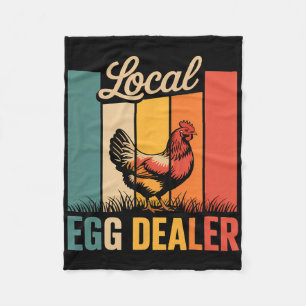 Lokale Eierhändler-Liste Ostern Lustiger Hühnerbau Fleecedecke