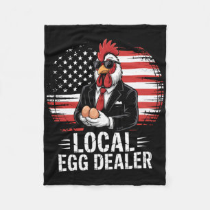 Lokale Eierhändler-Liste Ostern Lustiger Hühnerhof Fleecedecke