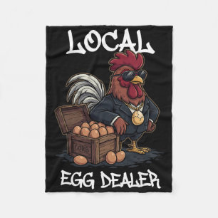 Lokale Eierhändler-Liste Ostern Lustiger Hühnerhof Fleecedecke