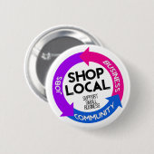 Lokale Einkäufe Button (Vorne & Hinten)