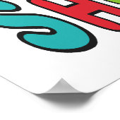 Lokale Einkäufe Poster (Ecke)