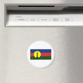 Lokale Flagge Neukaledonien Kanaky Magnet (In Situ (Geschirrspüler))
