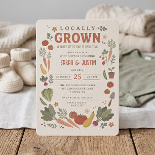 Lokale Garten-Baby-Party Einladung