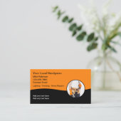 Lokale Handyman Moderne Visitenkarten Visitenkarte (Stehend Vorderseite)