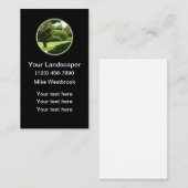 Lokale Landschaftsdienste Moderne Visitenkarte (Vorne/Hinten)