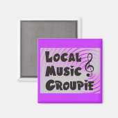 Lokale Musikgruppe Magnet (Vorderseite/Rückseite)
