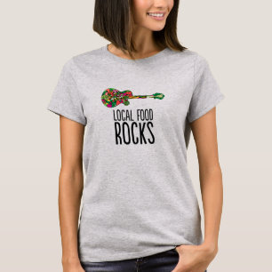 Lokale Nahrung schaukelt T - Shirt