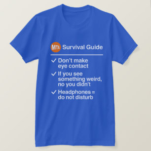 Lokale Regeln   NYC-U-Bahn-Spaß T-Shirt