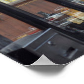 Lokale und Restaurants Poster (Ecke)