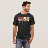 Lokaler 58-Logo-Klassischer T - Shirt (Vorne ganz)