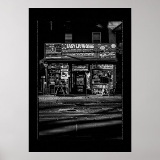 Lokaler Alles Store Nr. 3 mit Border Poster (Vorne)