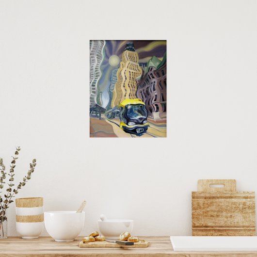 LOKALER ANTRAG POSTER (Küche)