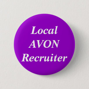 Lokaler AVON-Werbeoffizier rund Button