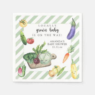 Lokaler Babymarkt für lokales Baby Shower Serviette