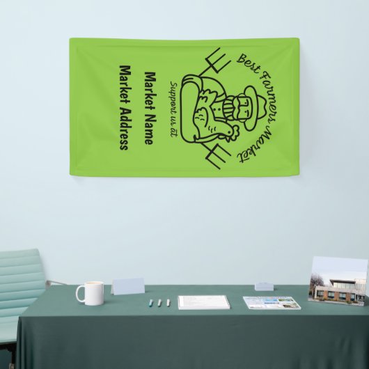 Lokaler Bauer Banner (Messeveranstaltung)