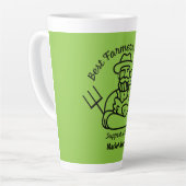 Lokaler Bauer Milchtasse (Linke Ecke)