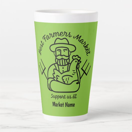 Lokaler Bauer Milchtasse (Vorderseite)
