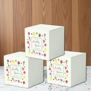 Lokaler Bauernmarkt-Baby-Party Geschenkschachtel