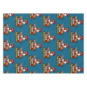 Lokaler Eierhändler, Gansta, Hahn. Tischdecke (Vorderseite (Horizontal))