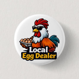Lokaler Eierhändler, Gansta, Kader. Button