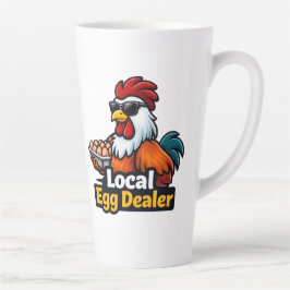 Lokaler Eierhändler, Gansta, Kader. Milchtasse