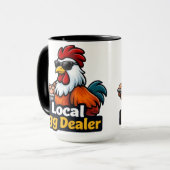 Lokaler Eierhändler, Gansta, Roster. Tasse (Vorderseite Links)