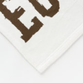 Lokaler Eierhändler Hühnerliebhaber Oster-Retro-T- Fleecedecke (Ecke)