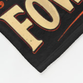 Lokaler Eierhändler Lustiger Hühnerhof Vintage Ost Fleecedecke (Ecke)