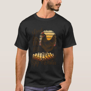 Lokaler Eierhändler Retro-Huhn Lustiger Bauer Oste T-Shirt