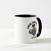 Lokaler Eierhändler Tasse (VorderseiteRechts)