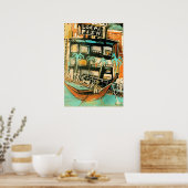 LOKALER FISCH POSTER (Küche)