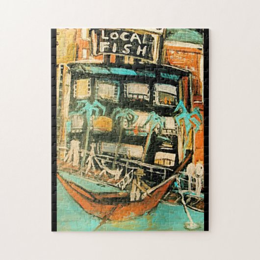 LOKALER FISCH PUZZLE (Vertikal)