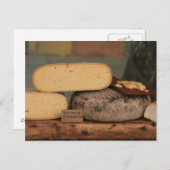 Lokaler Käse Postkarte (Vorne/Hinten)