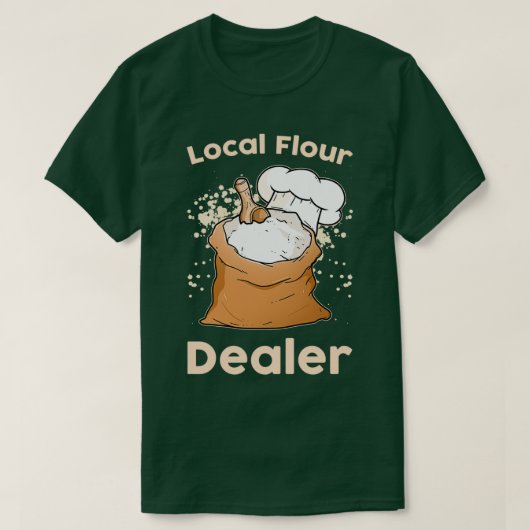 lokaler Mehlhändler T-Shirt (Design vorne)