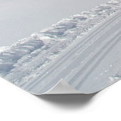 Lokaler Zug auf der Bernina-Linie Poster (Ecke)