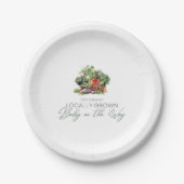 Lokales Baby Pappteller (Vorderseite)