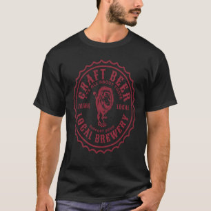 Lokales Bier-Snob-Bier trinken lokale Biersorte T-Shirt