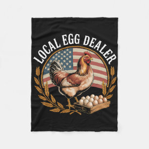 Lokales Eierhändler-Verzeichnis Ostern Lustiger Hü Fleecedecke