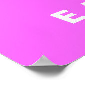 Lokales Essen / Stillen / Krankenpflege Symbol Poster (Ecke)