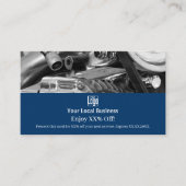 Lokales Geschäft mit benutzerdefinierten Bildern X Rabattkarte (Vorderseite)