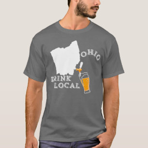 Lokales Handwerk Bier Ohio Drink Lokales Shirt