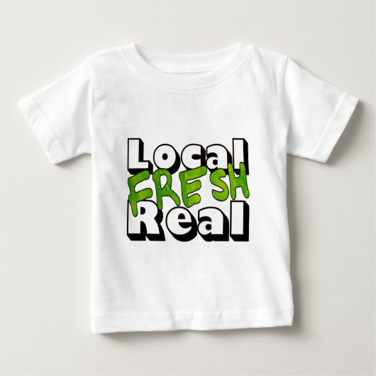 Lokales Real Baby T-shirt (Vorderseite)