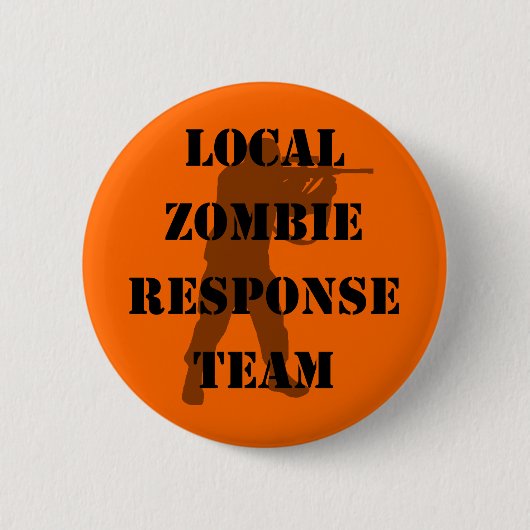 Lokales Zombie-Warteteam Button (Vorderseite)
